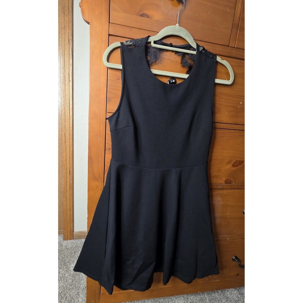 Lulus Lace Skater Dress Size Large Fit And Flare Sleeveless Party Cocktail